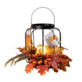 thumbnail image 4 of Linterna Way to celebrate Harvest con vela LED Multicolor 25 cm, 4 of 4