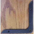 thumbnail image 1 of Agave Ironworks ST027-04 6 In. Corner L Strap Dark Bronze, 1 of 1