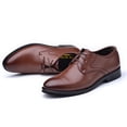 thumbnail image 4 of Men's Dress Shoes Oxford Formal Leather Shoes for Men, 4 of 5
