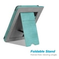 thumbnail image 7 of Fintie Stand Case for 6" Kindle Paperwhite (Fits 10th Generation 2018 and All Paperwhite Generations Prior to 2018) Premium PU Leather Sleeve Cover with Card Slot and Hand Strap, Turquoise/Brown, 7 of 7