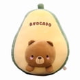 thumbnail image 1 of 17.7" Plush Stuffed Animal Pillow-Cute Avocado Squishy Hugging Plushie-Gifts for Kids Girl Baby, 1 of 6