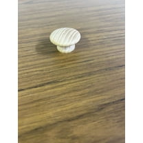 Set Of 10 Wood Oak Cabinet Desk Drawer Pulls Handles 1 1/2" Unfinished $1.20 Ea.