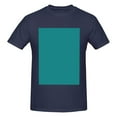 thumbnail image 4 of Bingfone Teal Men'S Loose Fit Short-Sleeve Pocket T-Shirt, 4 of 7
