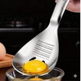 thumbnail image 4 of 5-in-1 Stainless Steel Filter Spoon, Ginger Garlic Grinding Tool, Multifunctional Kitchen Gadget for Cooking, Fine Mesh Strainer & Masher​, B, 4 of 5