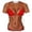 Red, variant on Mens Crew Neck Short Sleeve Graphic T-Shirts Funny Body Print Soft Casual Party Streetwear Novelty Oversized Tee Shirt