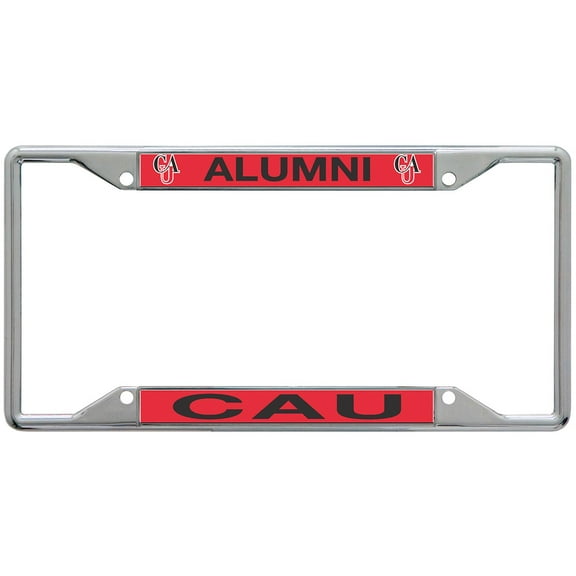 WinCraft Clark Atlanta University Panthers Alumni Printed Metal License Plate Frame
