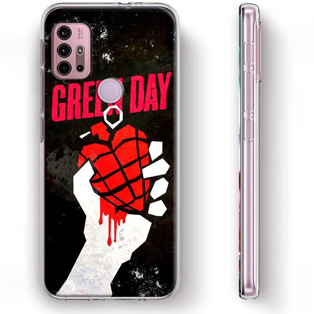 Funda De Silicona Suave TPU Para Samsung Galaxy A04 A04S A14 A23 A34 A54 M23 M33 Green Day