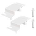 thumbnail image 1 of Lipstore 2 Pieces Child Safety Door Top Locks Childproofing Metal based on Door Frame White, 1 of 8