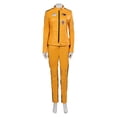 thumbnail image 4 of Disfraz de Kill Bill The Bride para cosplay, chaqueta, pantalones, abrigo amarillo, para mujer adulta, para Halloween, carnaval, juego de rol, devolución gratuita, 4 of 5