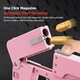 thumbnail image 2 of Modelo de teléfono plegable Pistola de balas blandas 2 Pistola de ráfaga (configuración rosa alta) Ehuebsd libre de BPA, 2 of 9