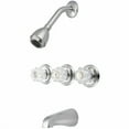 thumbnail image 2 of Olympia P-3240 Chrome Three Handle Tub & Shower Faucets, 2 of 2