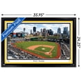 thumbnail image 3 of MLB Pittsburgh Pirates - PNC Park 22 Wall Poster, 22.375" x 34" Framed, 3 of 5
