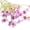 Purple, variant on 5 Stems 15.7" Artificial Daisy Flowers, Silk Cosmos Wildflowers Bouquet for Home Table Wedding Centerpieces, Red (No Vase)