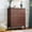 Mid Century-40"H Brown, variant on HLR Tall Storage 6-Drawer Modern Chest of Drawers with Gold Trim, Green