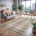thumbnail image 4 of CAMILSON Box Non Shedding Easy-Cleaning Indoor Outdoor Easy Jute Rug Bone 10x14, 4 of 9