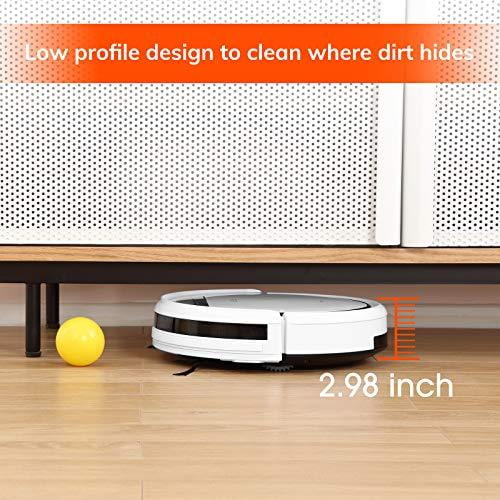 ILIFE V3s Pro Robotic Vacuum, Newer Version of V3s, Pet Hair Care ...