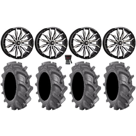 High Lifter HL21 22 Wheels Machined 37 BKT AT 171 Tires Polaris RZR XP 1000 / PRO XP / Ranger XP 900/1000