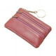 thumbnail image 5 of Monedero de moda para mujer, mini bolso de mano de cuero suave, billetera pequeña, llavero, billetera corta, bolso con cremallera, monedero, tarjetero, 5 of 5