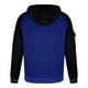 thumbnail image 3 of Blusa con capucha de manga larga para hombre, informal, con capucha y retazos, deportiva, de manga larga, de poliéster, 3 of 3