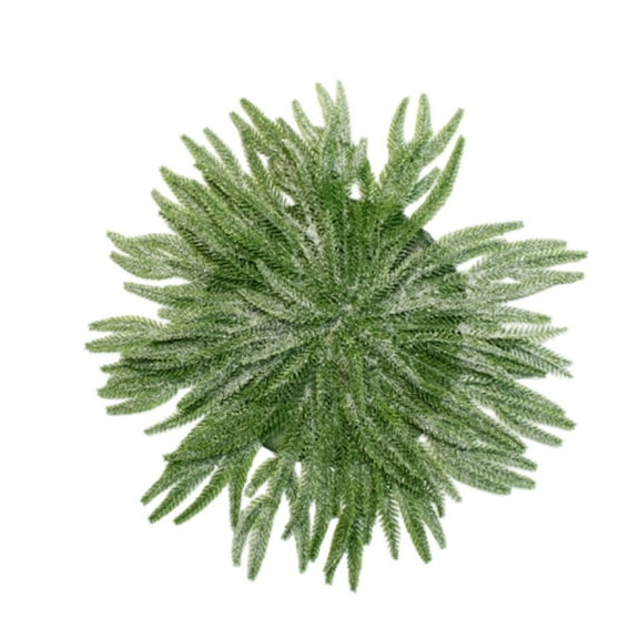 Eoozwa Christmas Placemats Round Greenery Place Mats Xmas Circular Realistic Wreath Dining Table Decor Winter Fake Plants Branches Mats for Kitchen Accessories