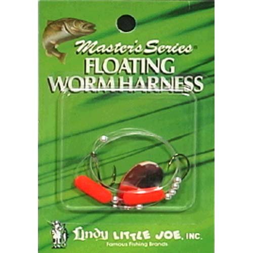 Little Joe Floating Worm Harness Fishing Lure Harness Nickel Blade Hot