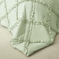 thumbnail image 4 of Bonlino Vintage 3-Pieces Green Ruffle Comforter Bedding Sets, King, 4 of 9