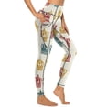 CLXMCS Retro Crown Art 1206 Retro Crown Art 1206 Women's Leggings, High