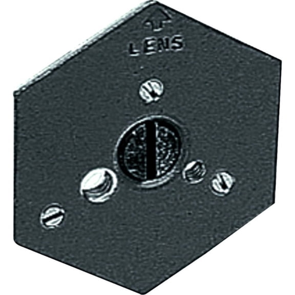 Manfrotto 130- 38 Hexagonal Quick Release Mounting Plate with 3/8-Inch Thread and Flush Mount Screw