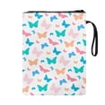 thumbnail image 2 of HELLHERO Polyester Fabric Tote Bags for Librarian Book Lovers Gift for Office Handle, 11.42 x 8.66 Inch Pastel Swarm, 2 of 8