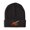 Black, variant on Beanie Lumberjack Logger Saw Embroidery, One Size, Forest Green