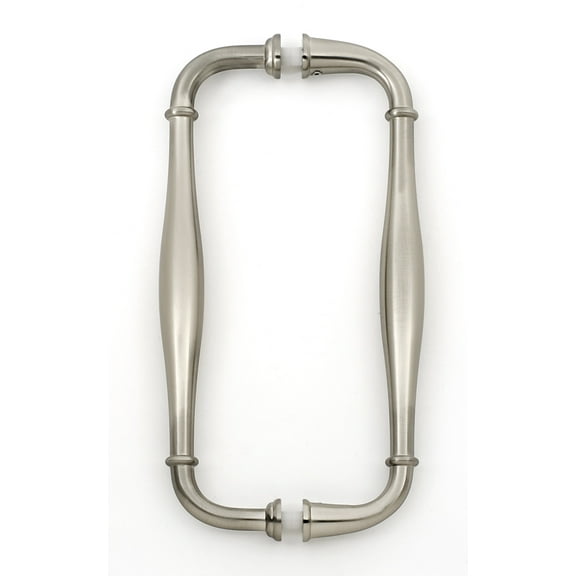 Alno G726-8-SN Charlie 8 Inch Back To Back Cabinet Pulls Satin Nickel