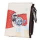 thumbnail image 2 of Cartera de mujer bolso de la moneda del embrague de la historieta del monedero del cuero de la pu de las muchachas de las mujeres cámara bifold de la cartera Cámara Magideal Cartera de mujer, 2 of 7