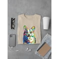 thumbnail image 3 of Colorful Welsh Corgi Sprinting T-Shirt Men -Image by Shutterstock, Male Large, 3 of 4
