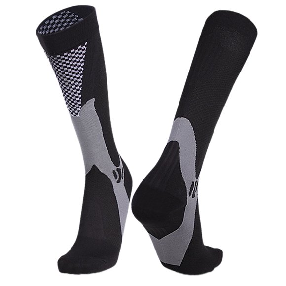 Calcetines Calcetines deportivos Calcetines de rendimiento de enfermería para hombres Mujeres Ciclis Lixada Calcetines