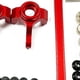 thumbnail image 4 of Vogacara RCGOFFLOW varilla de enlace de dirección pieza de coche RC varilla de amarre de vínculo de dirección más fuerte para 1/16 XMYKC01CM Kits de construcción modelo Rojo, 4 of 6