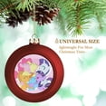 1PCS Cartoon My Little Pony Redstyle Anime Christmas Tree Hanging Ornament 2.4 Inches Made Of