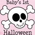 thumbnail image 2 of CafePress - Skull 1St Halloween Infant Bodysuit - Baby Light Bodysuit, Size Newborn - 24 Months, 2 of 4