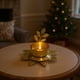 thumbnail image 5 of Candelabros De Metal Candelabro de metal amarillo de 9,5 x 9,5 x 6 cm, centro de mesa navideño para cena romántica a la luz de las velas (1 unidad) Rkxzt, 5 of 9