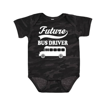 

Inktastic Future Bus Driver Shirt Childs Occupation Gift Baby Boy or Baby Girl Bodysuit