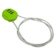 thumbnail image 3 of Unique Bargains Small Combination Locks 3 Digit Luggage Padlock for Gym Locker Green, 3 of 6