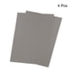 thumbnail image 3 of Autoadhesivos Terciopelo Parches Reparación Parches Gris para Ropa Reparación Artesanía Reparación Kit Mochila Zapatos Decoración Paquete 4, 3 of 5