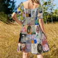 thumbnail image 4 of Hilma af Klint Sleeveless Dress evening dress woman bandage dress, 4 of 7