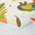 thumbnail image 5 of Erosebridal Kawaii Capybara Quilt Full for Boys Girls, Summer Leaf Plant Full Bedspread Sets, 3 Pieces, 5 of 7