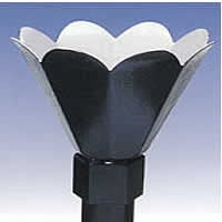 Patio Post Mount Natural - Flower Post Mount Gas Torch Head 26000 BTU - Natural Gas