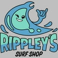 thumbnail image 2 of Junior's Fortnite Rippley's Surf Shop  Graphic Tee Athletic Heather Small, 2 of 3