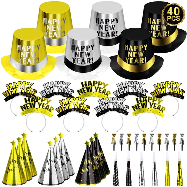 Artículos de fiesta Traplace New Year 40 piezas para 20 invitados