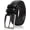 Black, variant on Genuine Leather Dress Belts For Men - Men's Belt For Suits, Jeans, Uniform With Single Prong Buckle - Designed in the USA - Small
