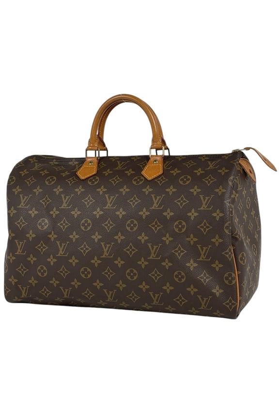 Pre-Owned Louis Vuitton Speedy 40 Boston Bag/Handbag Monogram Brown M41522 Women's