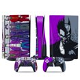 thumbnail image 1 of version Lecteur Optique PS5, cool Peau PS5, Poignée de Contrôleur, pour console et Manette PS5, DC Dessin Animé, Joker3, 1 of 5