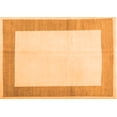 thumbnail image 1 of Ahgly Company Indoor Rectangle Solid Orange Modern Area Rugs, 7' x 10', 1 of 1